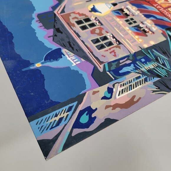 Quitedew Adult City Paint by numbers Advanced Acrylic Painting Completed 16x20 - Picture 11 of 17